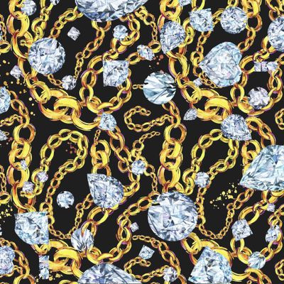 Золотые цепи и бриллианты