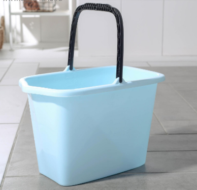 Ведро хозяйственно прямоугольное со сливом, 9.5 л, пластик, МИКС