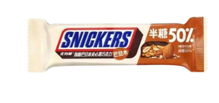 Шоколадный Батончик Snickers Темный шоколад Арахис и Миндаль