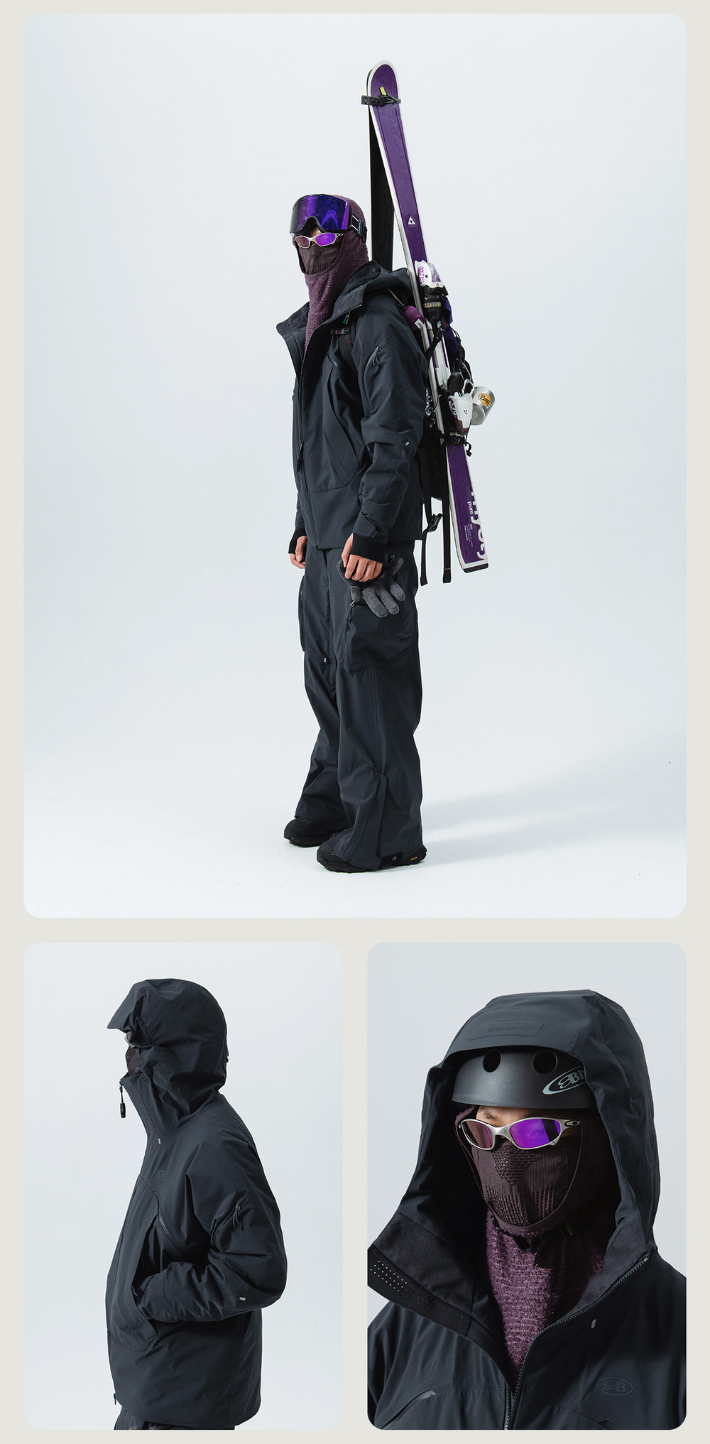 Куртка Nothomme Blue Professional Snowboard Jacket with RECCO®