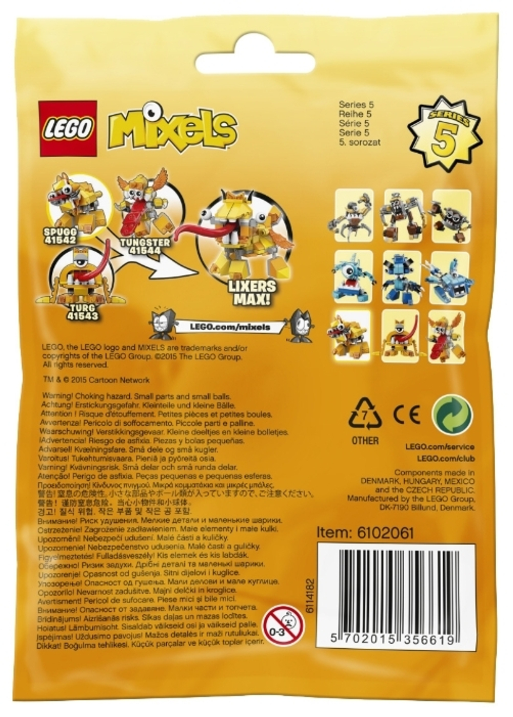 LEGO Mixels: Спагг 41542 — Spugg — Лего Миксели