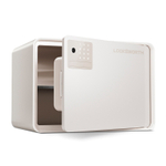 Сейф LockSworth биометрический + электронный замок + ключ, 250х360х250 мм, 6 кг, белый