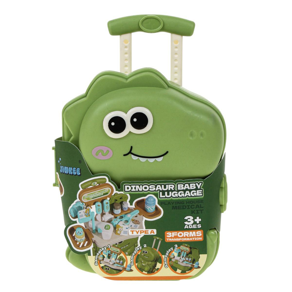 Набор Доктор, 3 вида трансформации, чемод. JQPT259-19