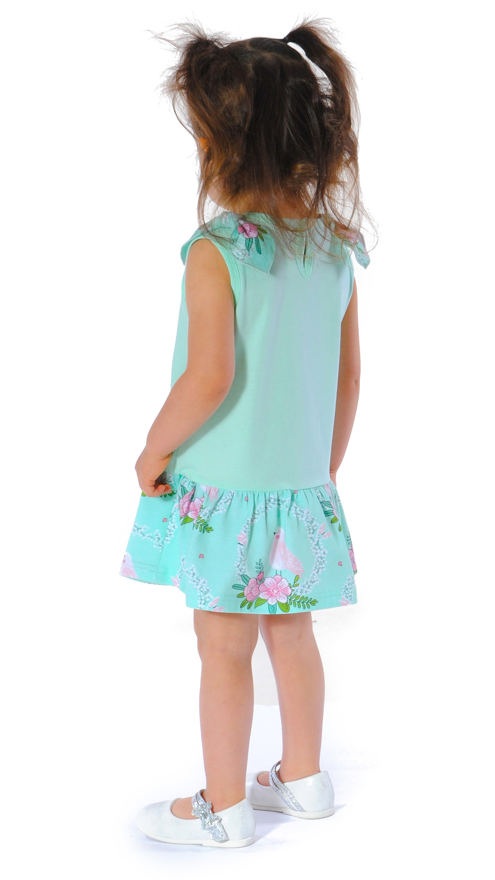 Платье трикотажное для девочки 3-6 лет Fleur de Vie