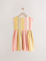 Сарафан для девочки Next E79-569, Песочный, Розовый