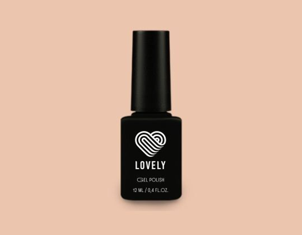 База жесткая камуфлирующая Lovely, оттенок кремовый, 12 ml