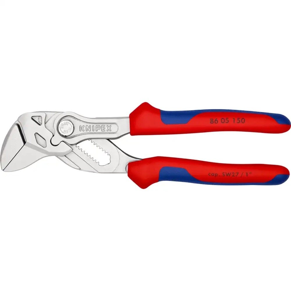 Переставные мини-клещи хромированные 150 мм Knipex 86 05 150