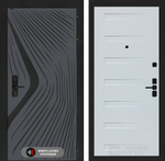 Входная дверь Лабиринт LEOLAB - 14 Дуб кантри белый горизонтальный