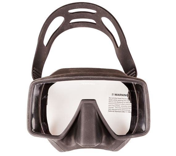 Маска безрамная Aquatec MK-350 черный