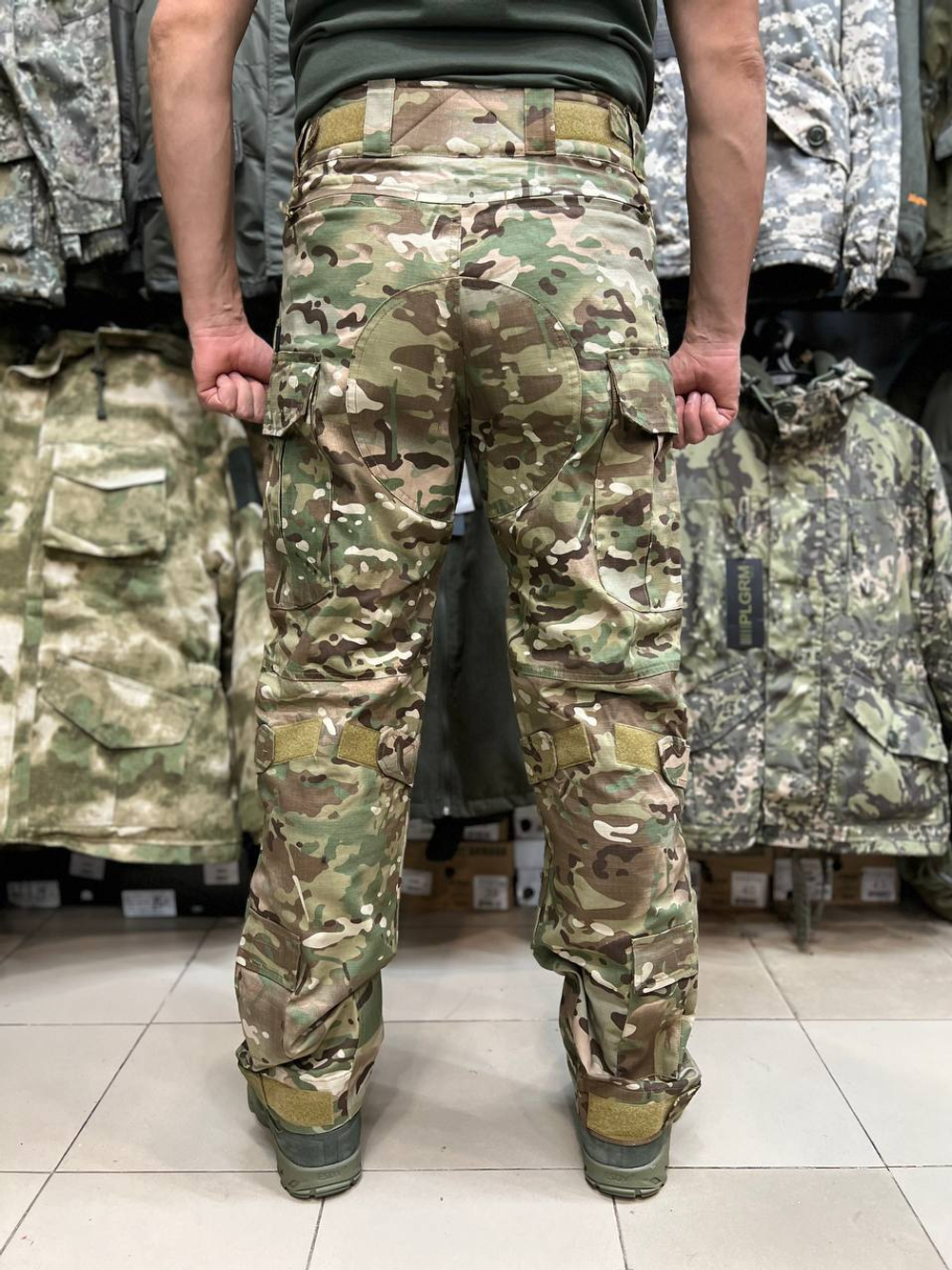 Тактический костюм Gongtex с наколенниками, Мультикам