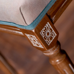 Банкетка большая Объект мечты Императорский павлин