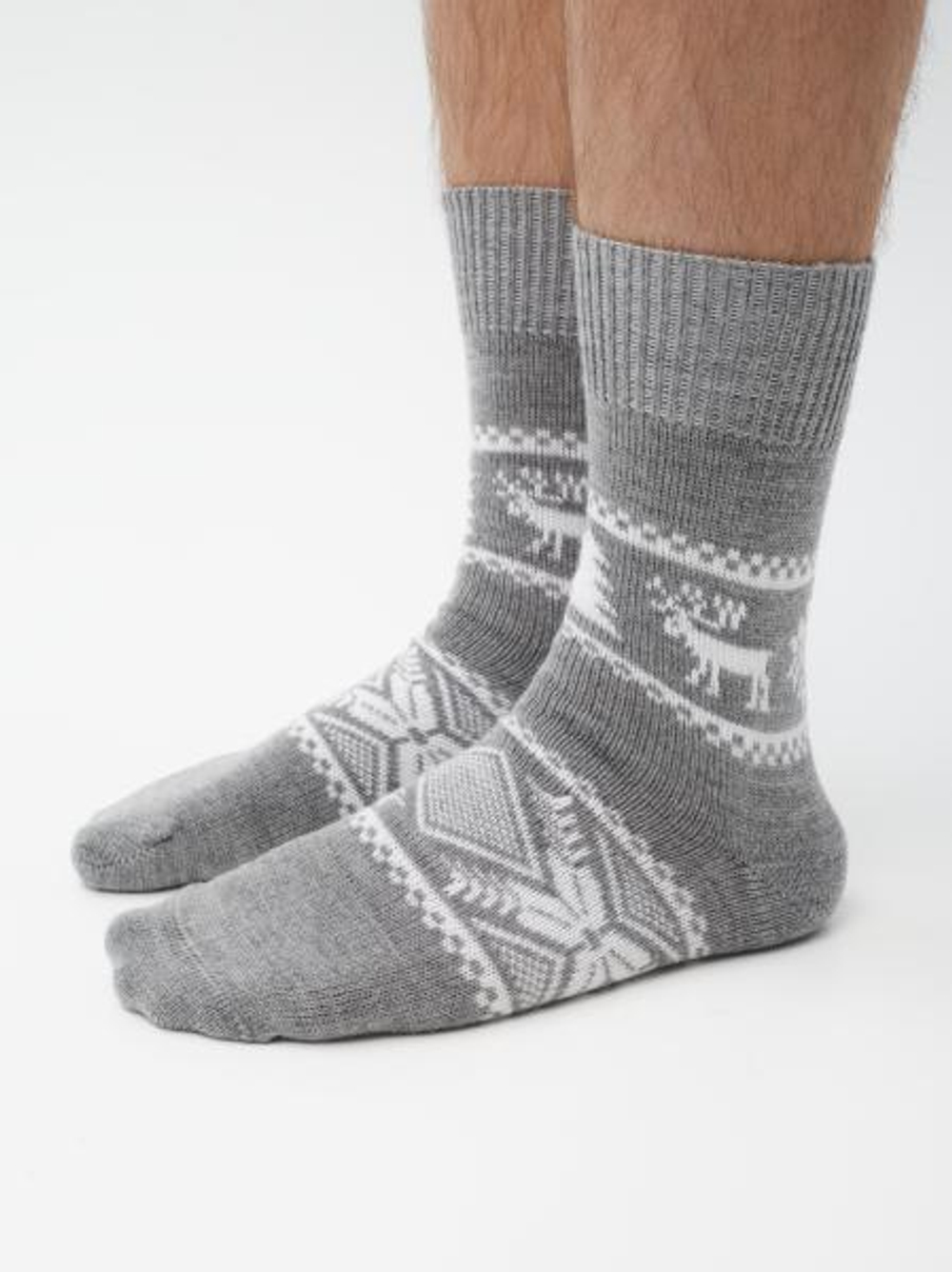 Носки мужские Н007-03 серые