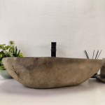 Раковина из речного камня RS-63542 (63*42*16) 0124