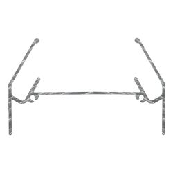 Профиль ЭРА TR-1PTR-RMP алюминиевый 2м для однофазного шинопровода для установки в натяжной потолок 2шт | Однофазный шинопровод и аксессуары