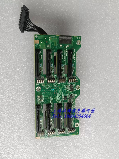 Подходит для 1 шт. DL380P G8 2,5-дюймовая 8-слотовая объединительная плата жесткого диска 643705-001 с кабелем