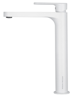 Смеситель для раковины высокий WONZON & WOGHAND, Белый матовый (WW-H1034-MW)