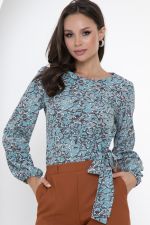 Блуза Миа (бирюза) Diolche (Акция)