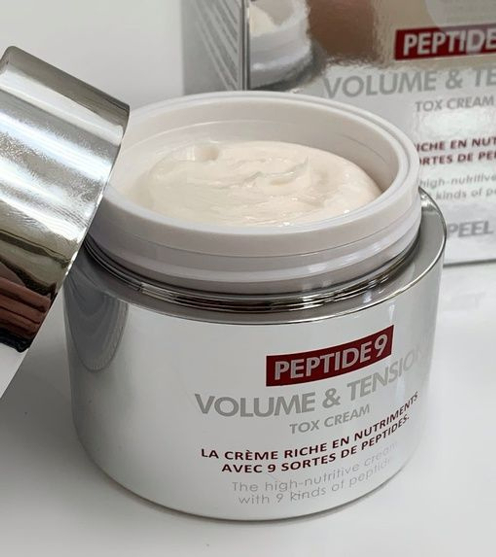 Пептидный крем с матриксилом от морщин MEDIPEEL Peptide 9 Volume & Tension Tox Cream Pro
