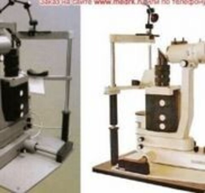 Щелевая лампа ЩЛ-2Б офтальмологическая, настольная