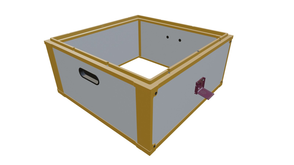 Корпус Дадан для 6 рамочного улья сборный