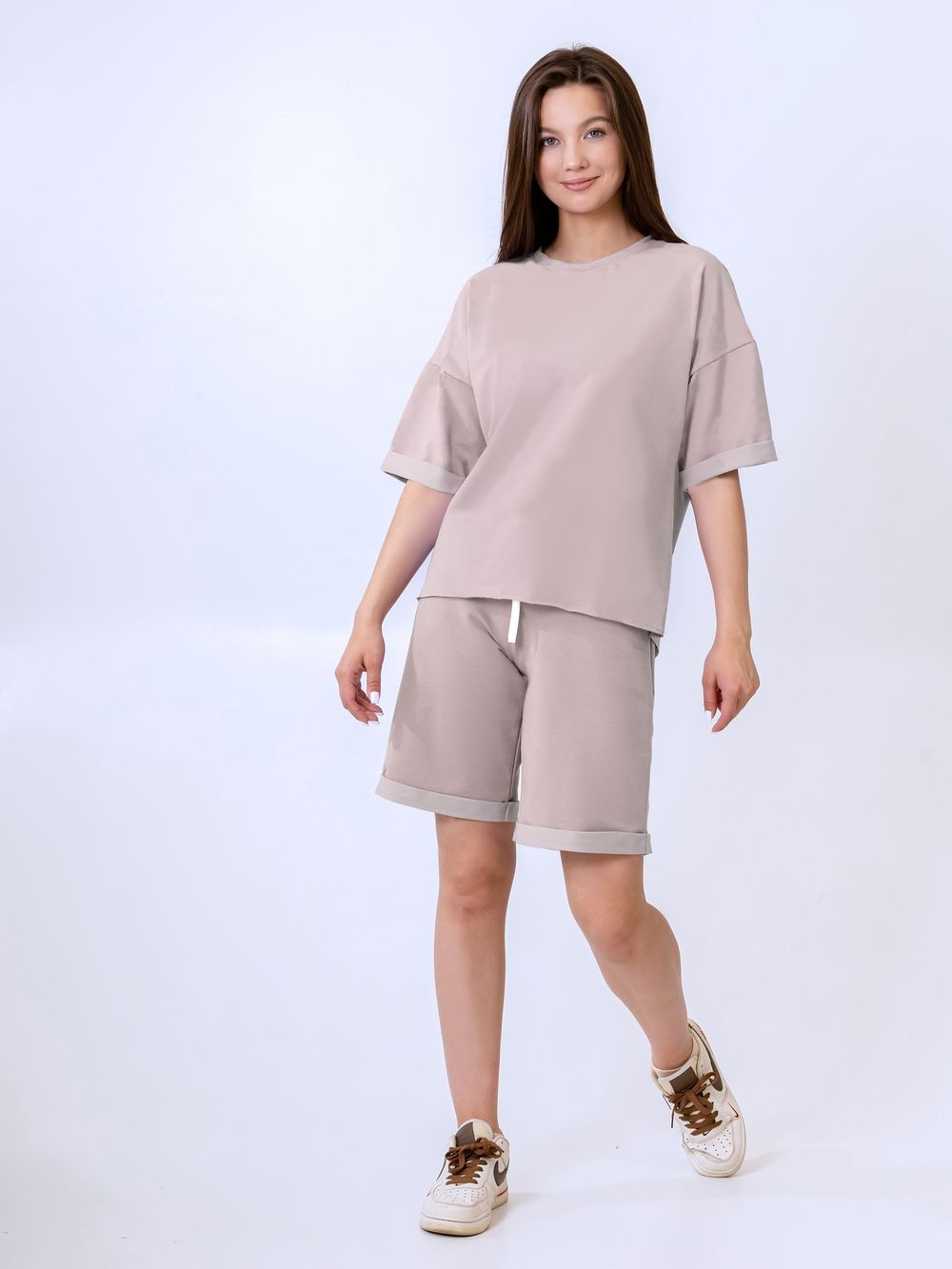 С-1434 / Костюм женский (шорты-бермуды и футболка)