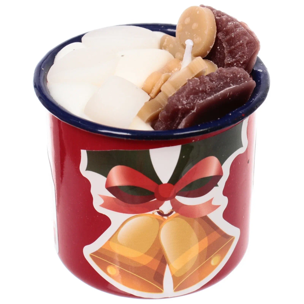 Свеча «Рождественский напиток» 5,5*8,5 см (204 гр), (упаковка 9*9*11,5 см)