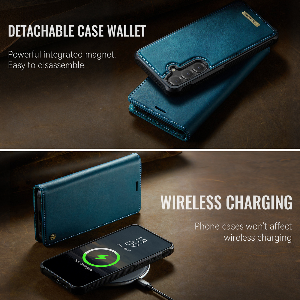 Чехол-кошелек CaseMe 2 in 1 MagSafe Samsung Galaxy S24