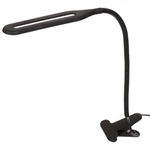 Светильник настольный на прищепке, USB+адаптер, черный, SPE17156-14/333935