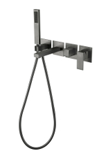 Смеситель для ванны скрытого монтажа Grocenberg GB5060BG с Картриджем Kerox (Венгрия)