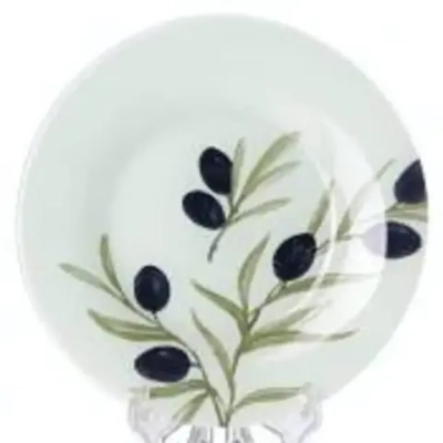 Тарелка десертная 19,5см ОЛИВКИ 10327SLBD35
