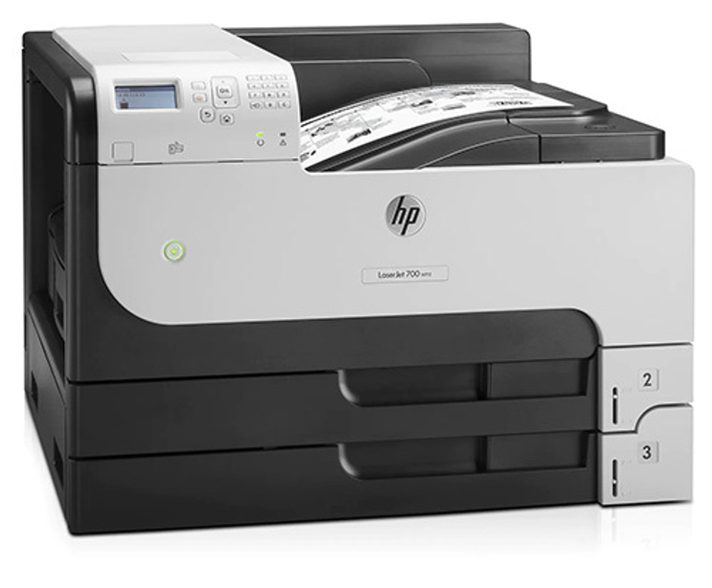 Принтер HP LaserJet Enterprise 700 M712dn, A3, 41 стр./мин, Ethernet