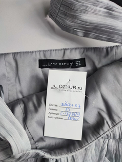 Платье ZARA вечернее с шелком в составе 42 размер