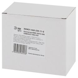 Контактор ЭРА PRO KKM31-040-230-11-E КМИ-34012 40А 230В/АС3 1НО;1НЗ | Контакторы малогабаритные