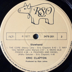 Eric Clapton - Slowhand (Скандинавия 1977г.)