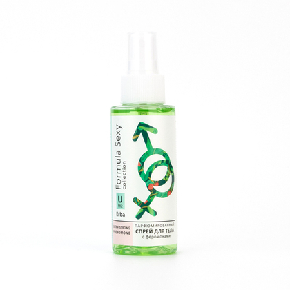 Парфюмированный спрей с феромонами для тела Formula Sexy Erba U112 (Формула Секси Эрба U112) – 100ml for women