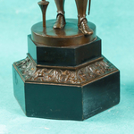 Парные канделябры с фигурами рыцарей