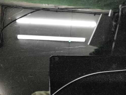 Стекло двери заднее левое Nissan Qashqai j10 06-13