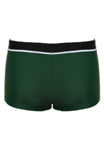 Пляжные боксеры с контрастными полосками по бокам (Размер: M) (Цвет: темно-синий)