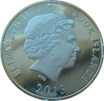 О-ва Кука 10 долларов 2013 Олимпиада Олимпийские игры Лондон 2012 - Рио-де-Жанейро 2016 СЕРЕБРО