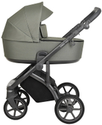 Детская коляска Roan Bass Next 3 в 1 с автокреслом Avionaut Silver Black RN023/1 Misty Mood