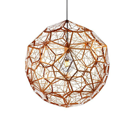 Подвесной дизайнерский светильник  Etch Web by Tom Dixon (бронзовый)