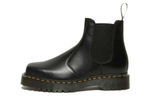 Dr.Dr. Martens 2976 fashion short-sleeved Chelsea boots for men and women in the same style black