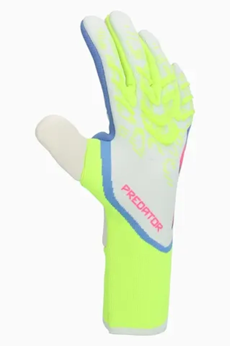 Вратарские перчатки adidas Predator Pro - белый