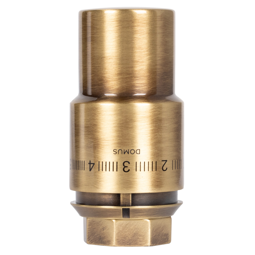 Термоголовка жидкостная Royal Thermo Design PRO М30х1,5 (бронза)