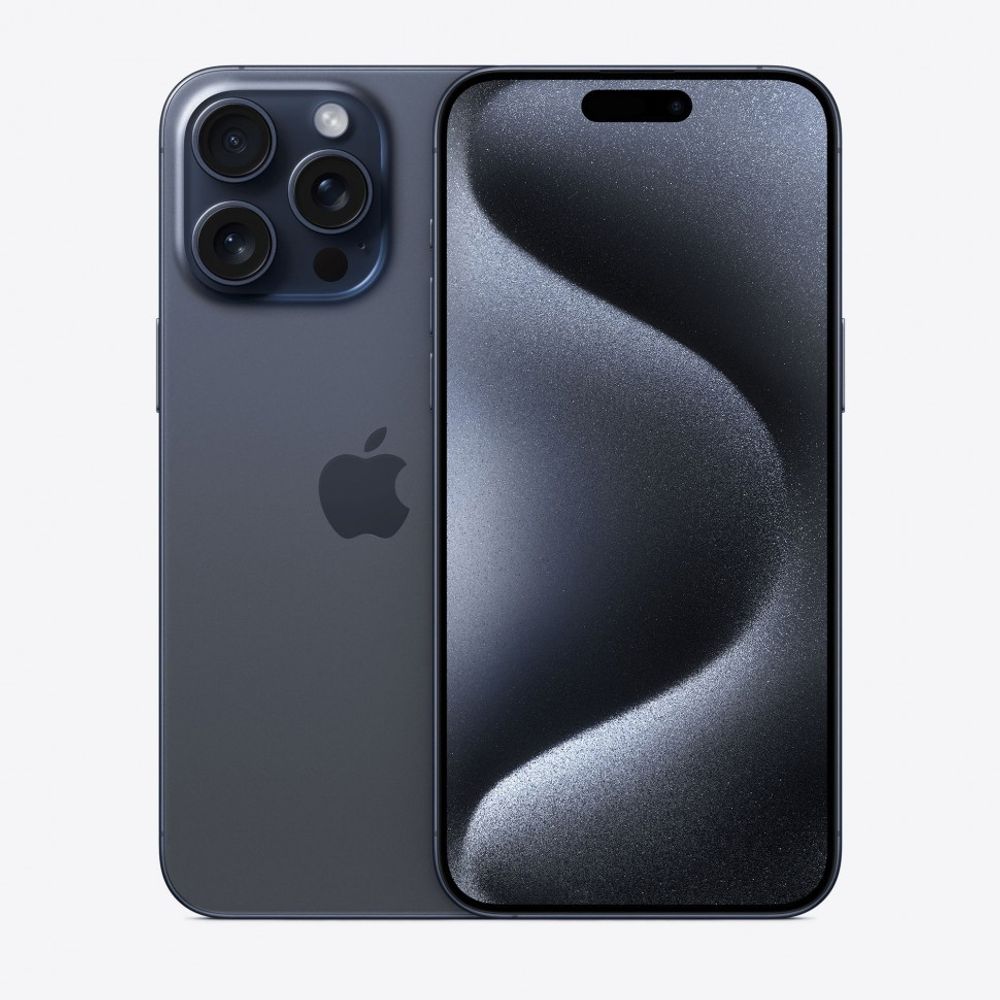 Apple iPhone 15 Pro 128 Гб Синий титан (Blue Titanium) MTUA3 Смартфон