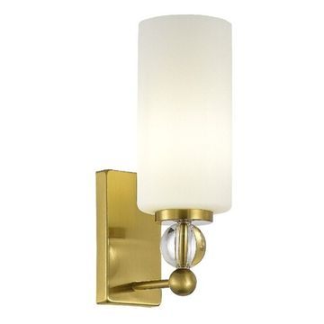 Настенный светильник 1*E27 SL2003.301.01 латунь/белый Aurora ST-Luce