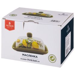 МАСЛЕНКА AGNESS "ЛЕМОН ТРИ" 17*12,5*9 СМ (КОР=24ШТ.)
