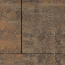 Тротуарная плитка ПРЯМОУГОЛЬНИК 900х300 мм - Листопад гладкий Клен