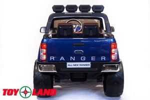 Детский электромобиль Toyland Ford Ranger 2017 4X4 синий