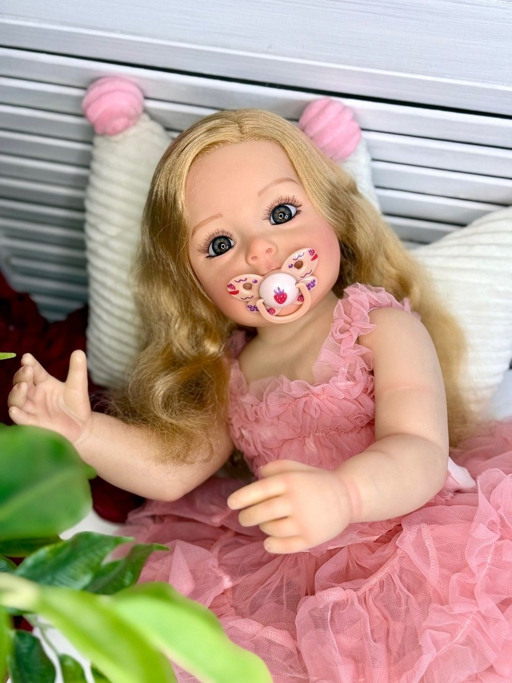 Кукла Реборн виниловая 55см в пакете (FA-555)